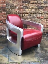 Aviators armchair aluminium for sale  SAWBRIDGEWORTH