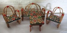 Vintage faux rattan for sale  Vancouver