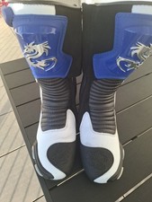 Motorrad rennen stiefel gebraucht kaufen  Ehlscheid, Kurtscheid, Melsbach
