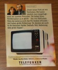 Seltene werbung telefunken gebraucht kaufen  Legden