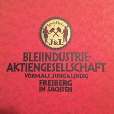 Bleiindustrie freiberg katalog gebraucht kaufen  Freiberg