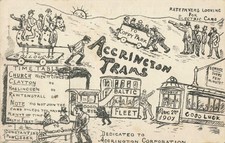 Accrington trams 1907 for sale Accrington trams 1907 for sale  WIRRAL