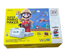 Conjunto de console Nintendo Super Mario Maker edição limitada Wii U japonês NÃO Amiibo comprar usado  Enviando para Brazil