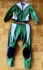 Lederkombi grün blau gebraucht kaufen Lederkombi grün blau gebraucht kaufen  Rothenburg