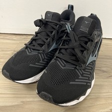 Tênis Mizuno Wave Creation Waveknit malha corte baixo preto feminino tamanho 10.5 novo sem caixa comprar usado  Enviando para Brazil