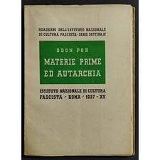 Materie prime autarchia usato  Alessandria