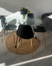 Chaises ester noires d'occasion  Les Sables-d'Olonne