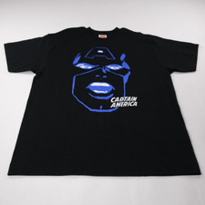 Usado, Camiseta Bape x Marvel Capitão América Vintage Masculina Tamanho XL Preta comprar usado  Enviando para Brazil