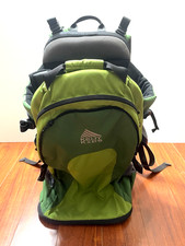 Mochila de senderismo Kelty para niños portabebés bebé niño pequeño bolsa 40 lb verde manzana segunda mano  Embacar hacia Mexico