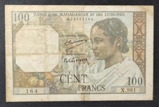 Madagascar comores billet d'occasion  Ogeu-les-Bains
