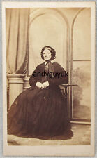 CDV YORK SPENCER SENHORA SENTADA YORKSHIRE FOTO ANTIGA MODA VITORIANA comprar usado  Enviando para Brazil