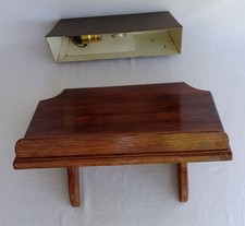 Prateleira de escrita vintage para cabine telefônica com sistemas Light Bell comprar usado  Enviando para Brazil