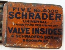 Modelo A Ford era Schrader válvula de pneu haste lata com peças dentro, 28,29,30,31 comprar usado Modelo A Ford era Schrader válvula de pneu haste lata com peças dentro, 28,29,30,31 comprar usado  Enviando para Brazil