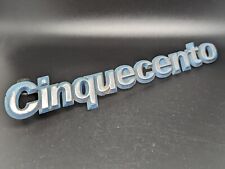 Fiat cinqucento logo usato  Verrayes