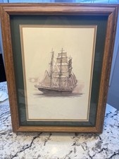 Antique framed ship for sale  Henderson