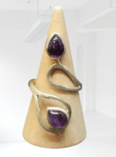 Bague réglable améthyste d'occasion  Saint-Trojan-les-Bains