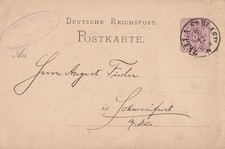 Ganzsache nachv stempel gebraucht kaufen  Wünnenberg