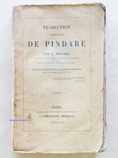 Traduction complète pindare d'occasion  Bordeaux-