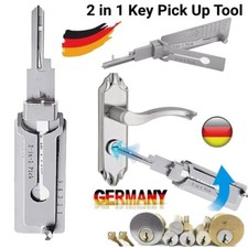 Usado, Key Decoder Stainless Steel Key Pick Up Hook Hardware -2 in 1 Maintenance Repair comprar usado  Enviando para Brazil