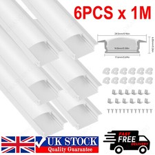 6pcs led aluminium for sale  CANNOCK