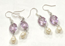 Lot pairs earrings for sale  LITTLEHAMPTON