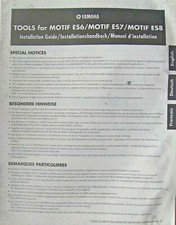 Yamaha tools motif for sale  Tallahassee