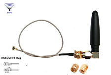 R.Angle Antenna set 2dBi SMA-J/RP-SMA 5cm+max. 30cm I.PX4  e.g. Wi-Fi BT Networ comprar usado  Enviando para Brazil