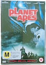 Planet of the Apes (DVD, 2001, 2-Disc Set) Mark Wahlberg, REGION 2 PAL VGC comprar usado  Enviando para Brazil
