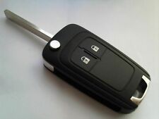 INSÍGNIA VAUXHALL ASTRA GENUÍNA OPEL OMEGA ETC 2BOTÕES CONTROLE REMOTO FLIP CHAVEIRO SEM CORTES, usado comprar usado  Enviando para Brazil
