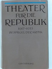 Theater republik 1917 gebraucht kaufen  Berlin