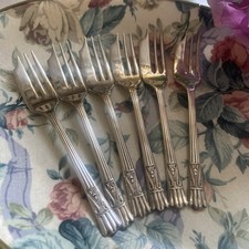 Vintage cake forks for sale  HUDDERSFIELD