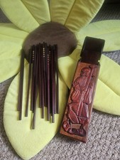 Carved wooden box for sale  BIRMINGHAM