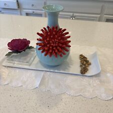 Anthropologie ceramic blue for sale  Valencia