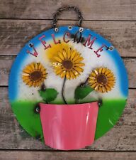 Metal sign welcome for sale  Grand Saline