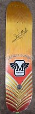 Deck de skate Leticia Bufoni assinado Monarch Horus laranja gradiente 8.0, usado comprar usado  Enviando para Brazil