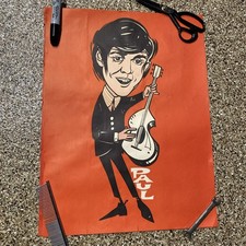 Pôsteres vermelhos dos Beatles 1965 completos com Paul, John, Ringo, George 22x16 comprar usado Pôsteres vermelhos dos Beatles 1965 completos com Paul, John, Ringo, George 22x16 comprar usado  Enviando para Brazil