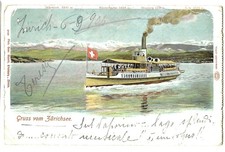 Cartolina saluti zurigo usato Cartolina saluti zurigo usato  Petriolo