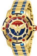 Invicta 39mm edição limitada DC Comics WONDER WOMEN relógio folheado a ouro parafuso 26839 comprar usado Invicta 39mm edição limitada DC Comics WONDER WOMEN relógio folheado a ouro parafuso 26839 comprar usado  Enviando para Brazil
