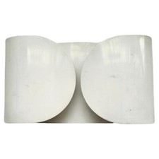 White metal sconce usato  Padova