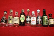 Lote de 9 -70 Mini Garrafas de Vidro Licor Álcool Vodka-Whisky-Rum-Brandy-Vazio comprar usado  Enviando para Brazil