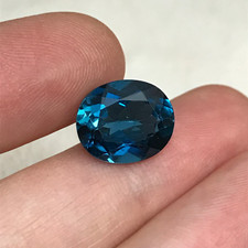 Magnifique topaze bleue d'occasion  Villeurbanne