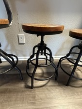 Wooden iron barstools for sale  Columbus