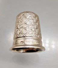 Antique silver thimble for sale Antique silver thimble for sale  HALSTEAD