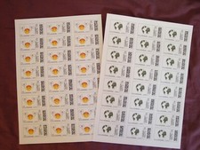 Plusieurs feuilles de 24 timbres - international monde 100g + STICKER SUIVI comprar usado  Enviando para Brazil