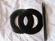 Gardinenraffhalter schwarz 1 gebraucht kaufen  Neumark