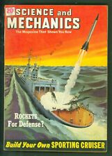 Vintage SCIENCE and MECHANICS Magazine April 1949 Rockets for Defense Cruiser , usado comprar usado  Enviando para Brazil