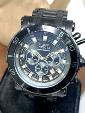 Relógio masculino Invicta 32727 Coalition Forces cronógrafo quartzo preto aço 52mm comprar usado  Enviando para Brazil