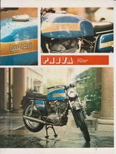 Pubblicita test moto usato  Venegono Superiore
