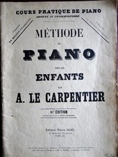 Méthode piano enfants d'occasion  Beaurainville