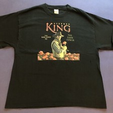 Camiseta preta Stephen King The Dark Tower vintage furos desgaste GG  comprar usado  Enviando para Brazil